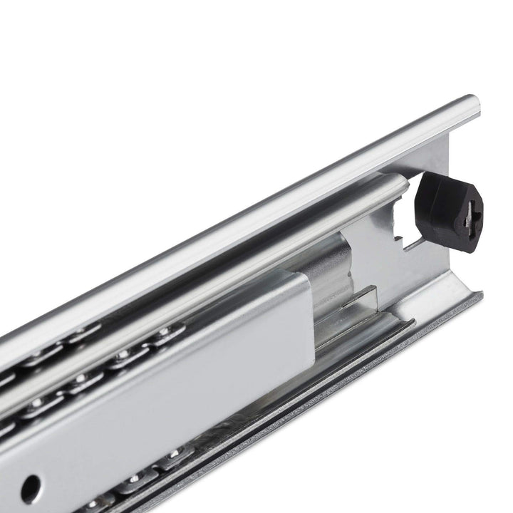 Vollauszüge kugelgelagert 1050 mm Silber 90 kg Tragkraft 1 Paar - Bild 2