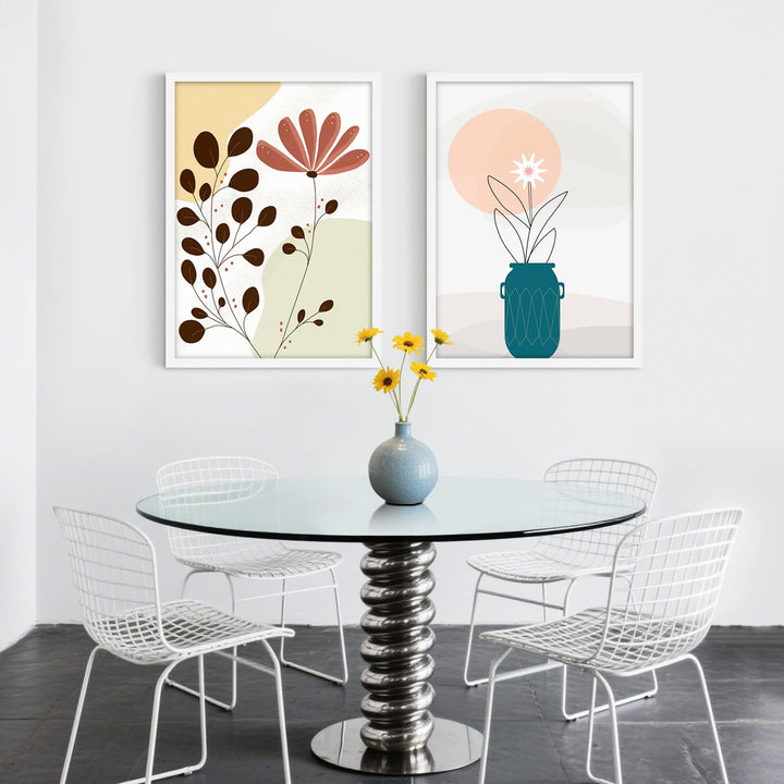 Bilderrahmen 50x70 cm Weiss MDF mit Acrylglas 3er Set - Bild 5