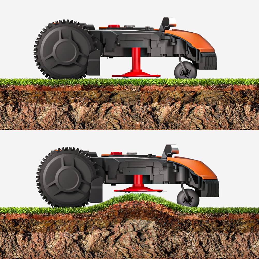 Mähroboter 700 m² WLAN App-Steuerung Cut-to-Edge 20V Akku - Bild 5