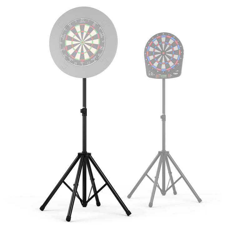 Dartständer Quadpod 4-beinig höhenverstellbar für Sisal &amp; Elektronik
