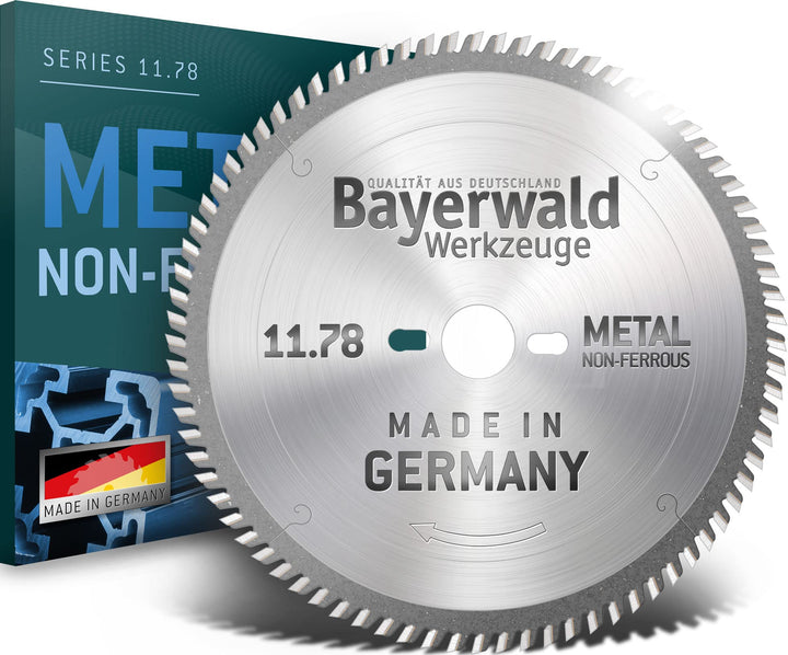 Kreissägeblatt HM 250mm Alu &amp; NE-Metall 60 Zähne Trapezflachzahn