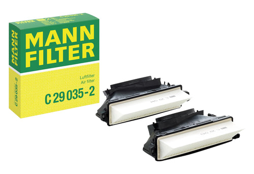 Luftfilter 2er-Set Ersatzfilter 241x293x56mm für PKW-Motoren