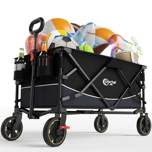 Bollerwagen faltbar XXL 120 kg Stahl Oxford-Gewebe Camping