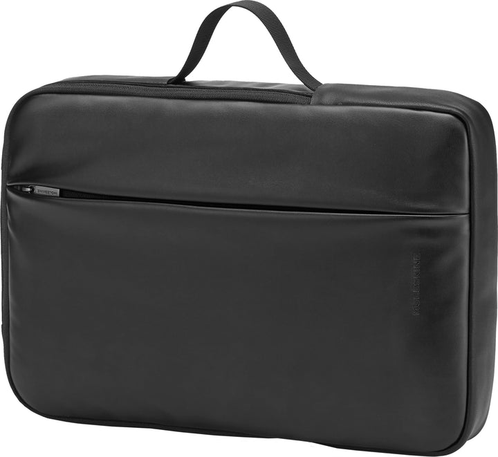 Laptop-Rucksack Nylon vertikal für Laptops bis 13 Zoll schwarz - Bild 2