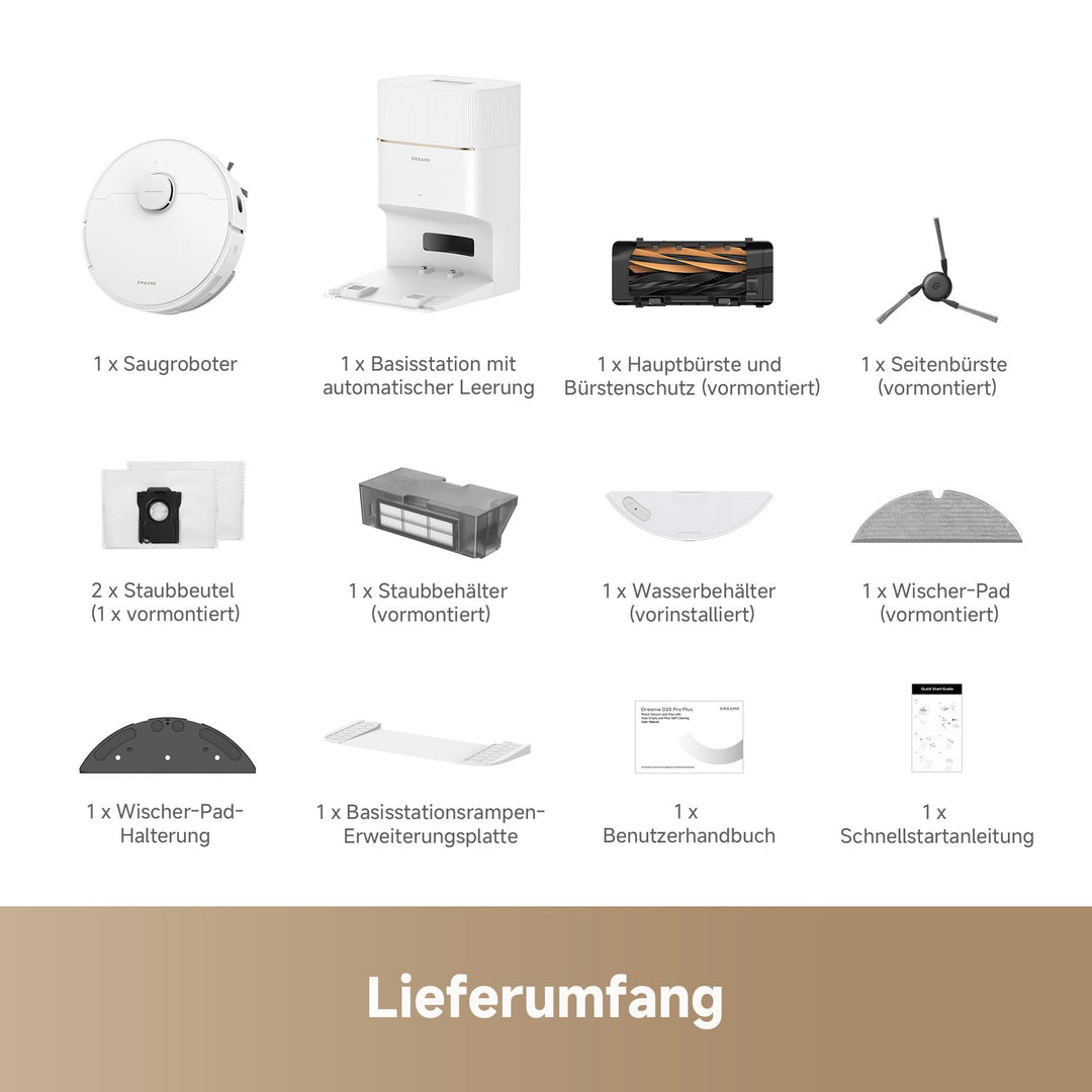 Saugroboter 2-in-1 mit Wischfunktion 13.000 Pa DuoBrush Selbstentleerung - Bild 11