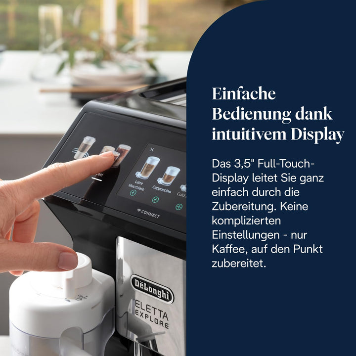 Kaffeevollautomat 50+ Getränke Cold Brew WLAN App dunkelgrau - Bild 7