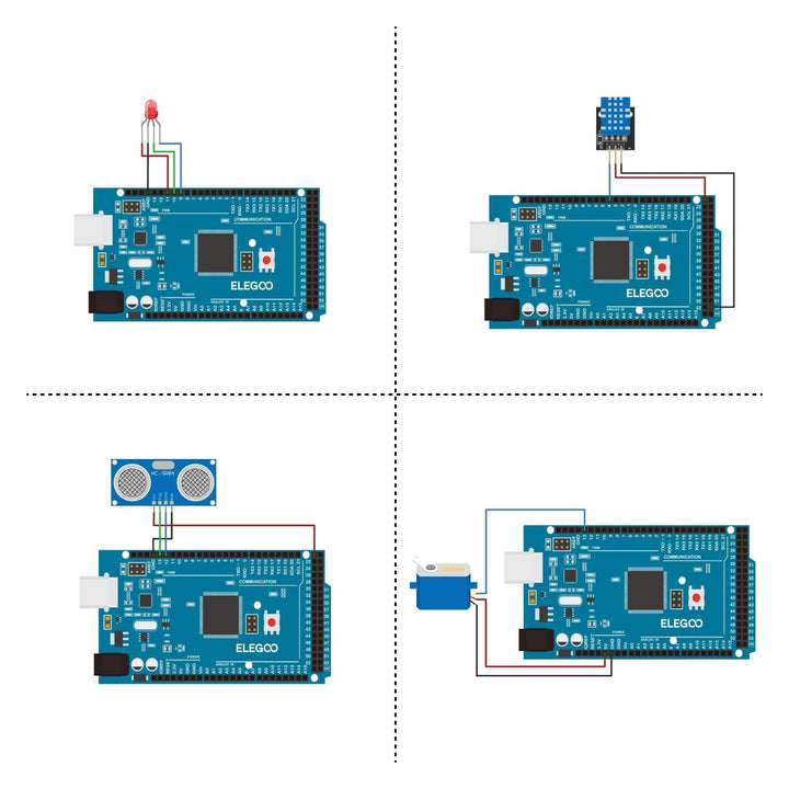 Elektronik Starter-Kit 200+ Bauteile kompatibel mit Arduino IDE - Bild 4