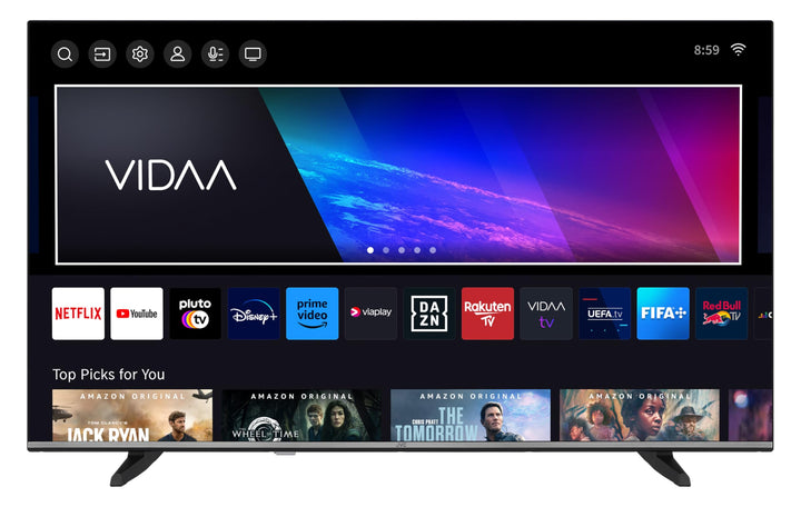 Fernseher 50 Zoll 4K UHD VIDAA Smart TV Triple-Tuner HDR - Bild 2