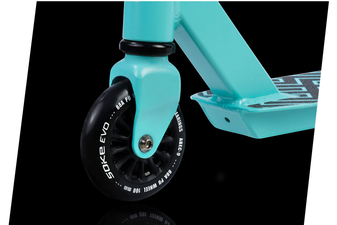 Stunt Scooter Aluminium mit ABEC-9 Lager, 100mm PU-Räder, Y-Bar - Bild 7