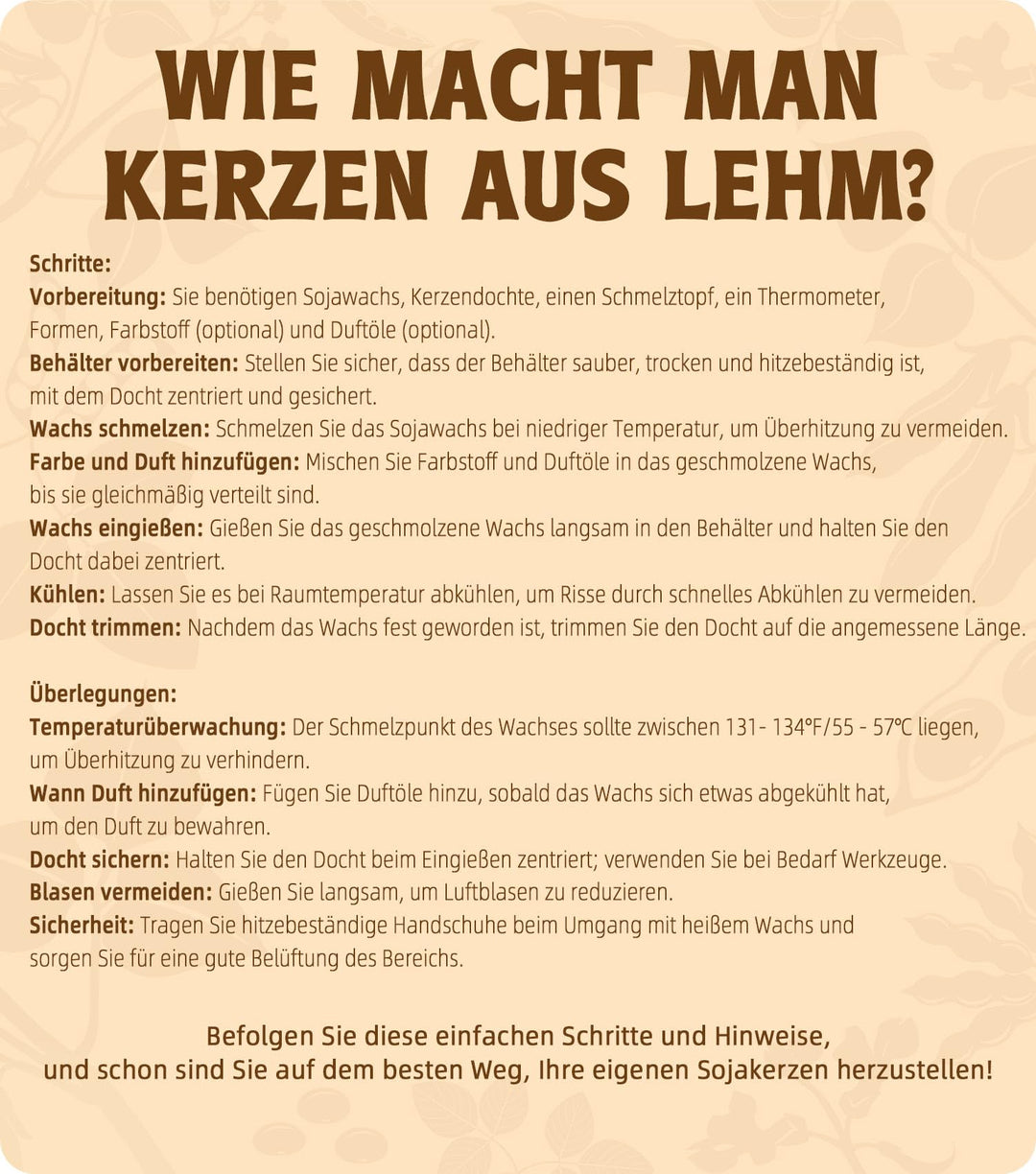 Sojawachs Kerzenwachs 5 kg Flocken 100% rein für DIY-Kerzen - Bild 8