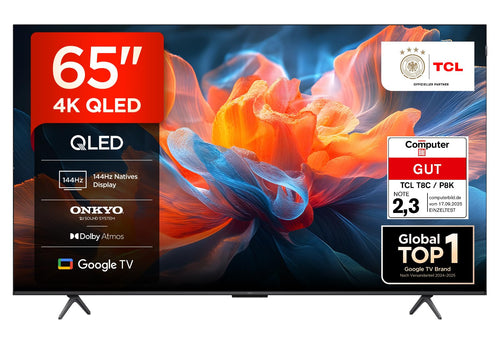 QLED 4K Fernseher 65 Zoll 144Hz HDR Dolby Vision Google TV Gaming