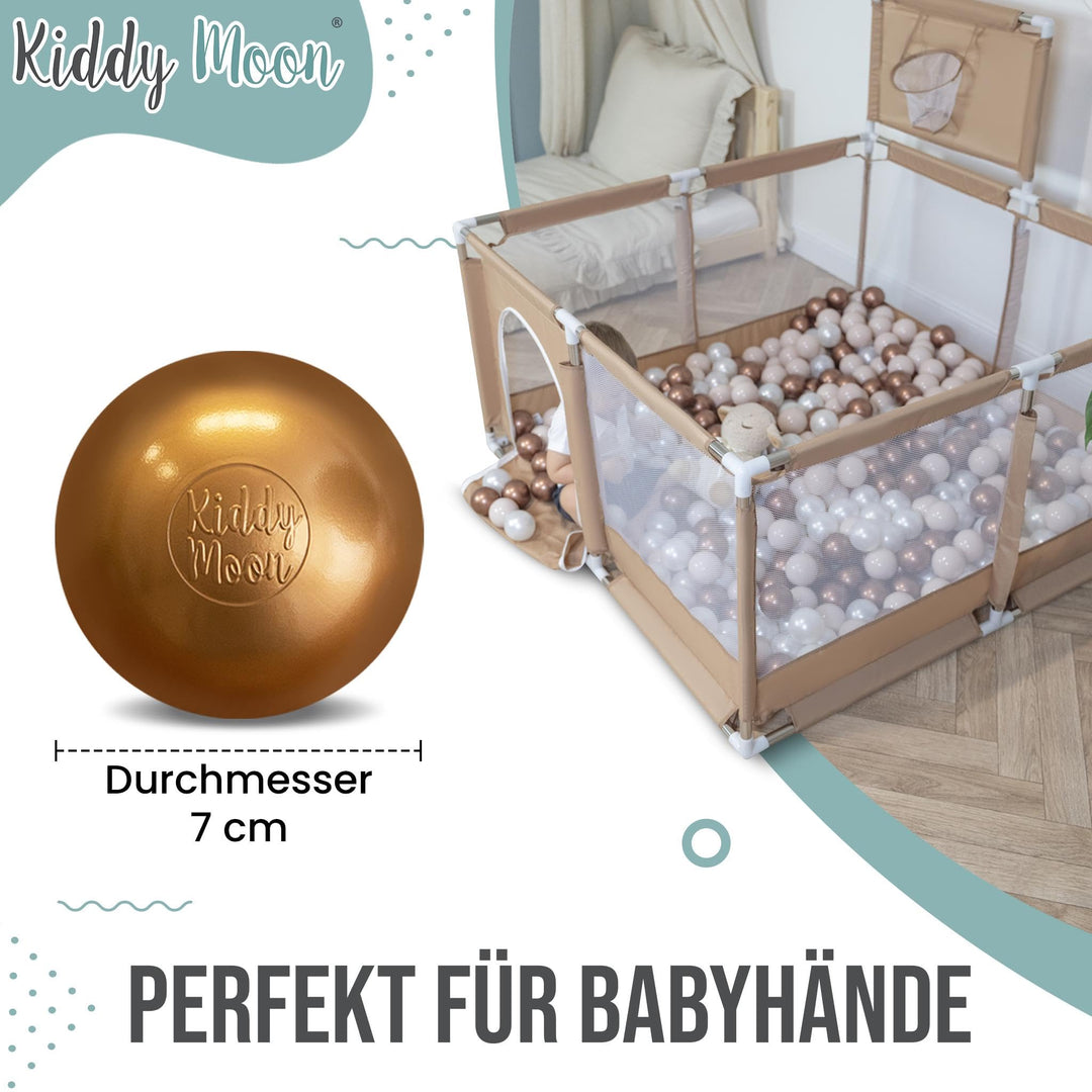 Bällebad Bälle 7cm BPA-frei Pastell 50-700 Stück Made in EU - Bild 3