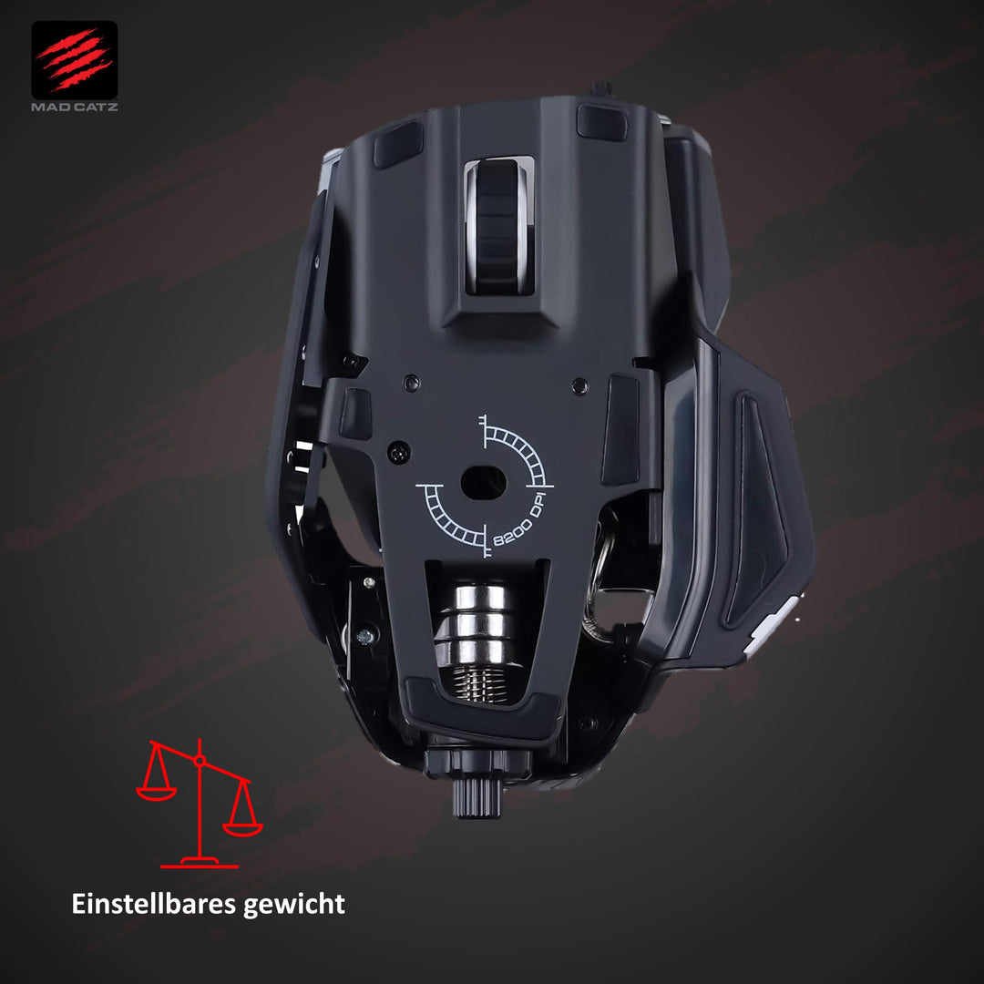 Gaming-Maus kabelgebunden ergonomisch 12.000 DPI RGB 11 Tasten - Bild 7
