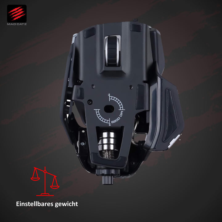 Gaming-Maus kabelgebunden ergonomisch 12.000 DPI RGB 11 Tasten - Bild 7