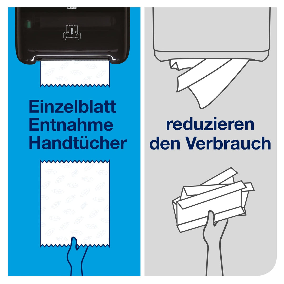 Rollenhandtuch 2-lagig Blau H1 150m ISEGA-zertifiziert 6 Rollen - Bild 7