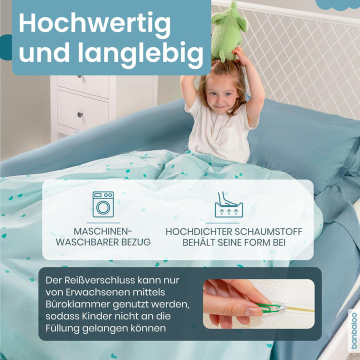 Rausfallschutz Kinderbett Memory-Schaum Bettrolle hypoallergen - Bild 6