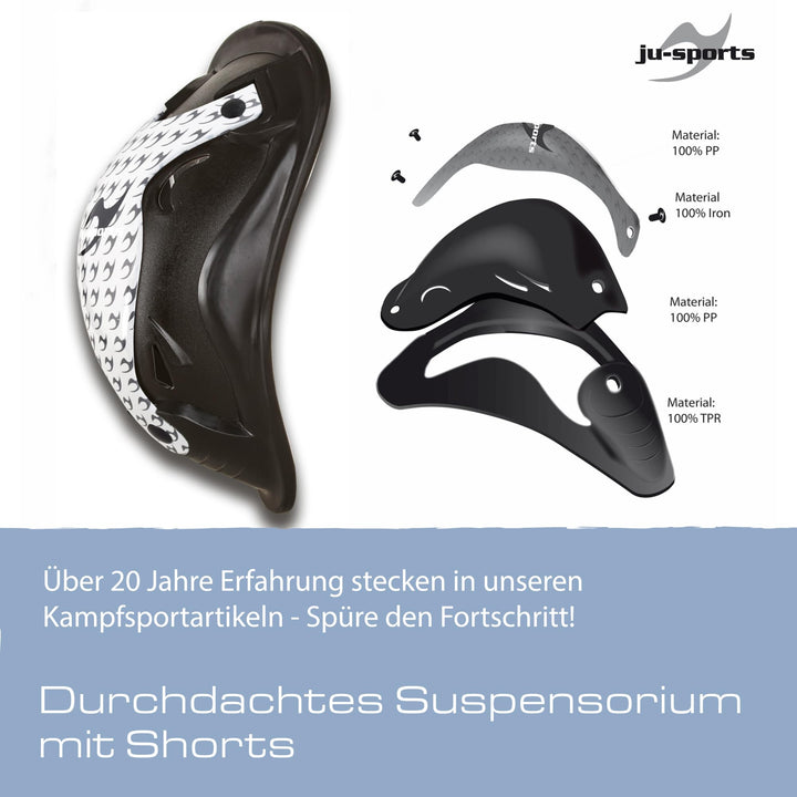 Tiefschutz Suspensorium mit Flexcup Kampfsport 4-Wege-Stretch Grösse S - Bild 6