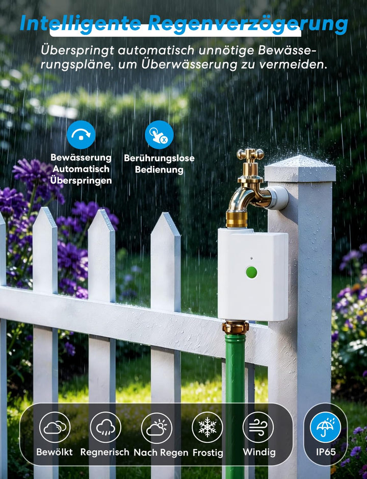 WLAN Bewässerungscomputer mit App-Steuerung Alexa HomeKit 2,4GHz - Bild 4