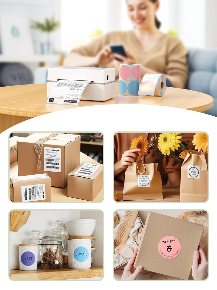 Etikettendrucker Bluetooth Thermodruck 203 dpi bis 72 Seiten/min - Bild 6