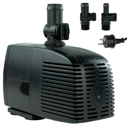 Tauchpumpe 1500 L/h 25W für Teich Aquarium Zimmerbrunnen