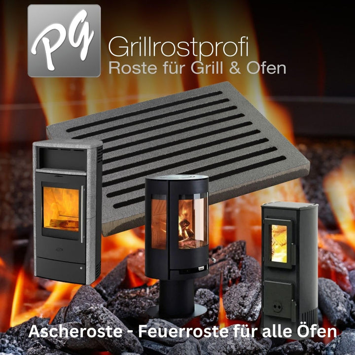 Kaminrost Gusseisen 28x21 cm für Kaminofen, Herd und Grill - Bild 4