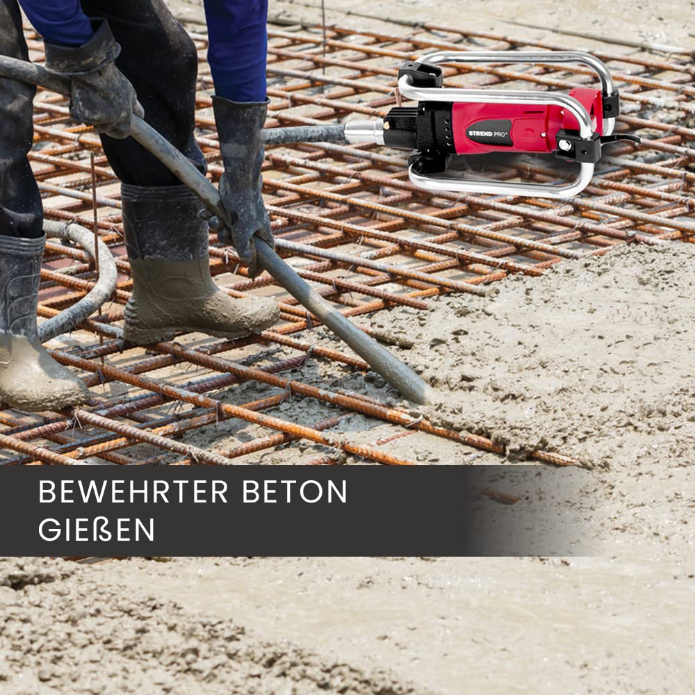 Betonrüttler Elektrisch 2300 W mit 4 m Welle und Ø35 mm Rüttelkopf - Bild 4