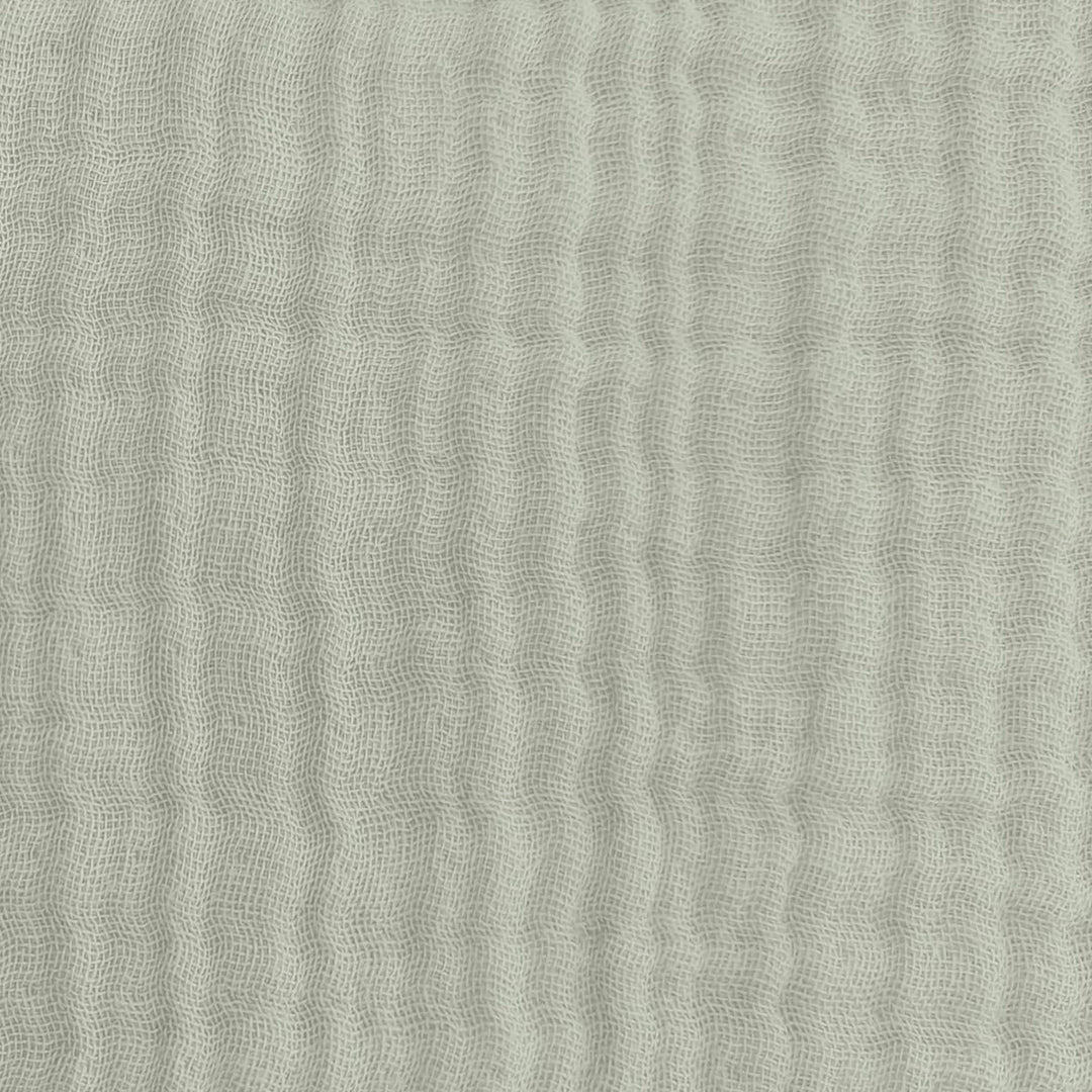 Stillkissen Musselin Mondform 140x27cm Salbei Baumwolle - Bild 2