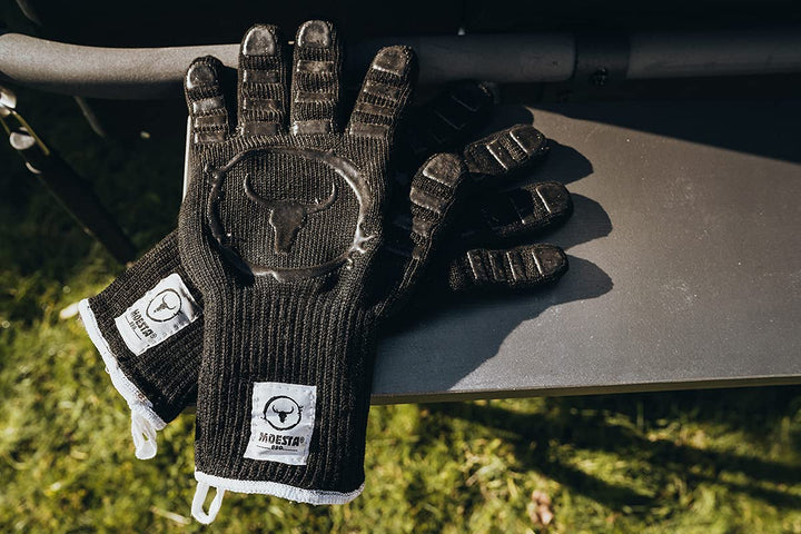 Grillhandschuhe Silikon Grösse L/XL hitzebeständig für Grill &amp; Küche - Bild 2