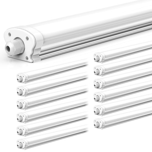 Feuchtraumleuchte LED 120cm 30W 5200lm IP65 neutralweiss 12er-Pack