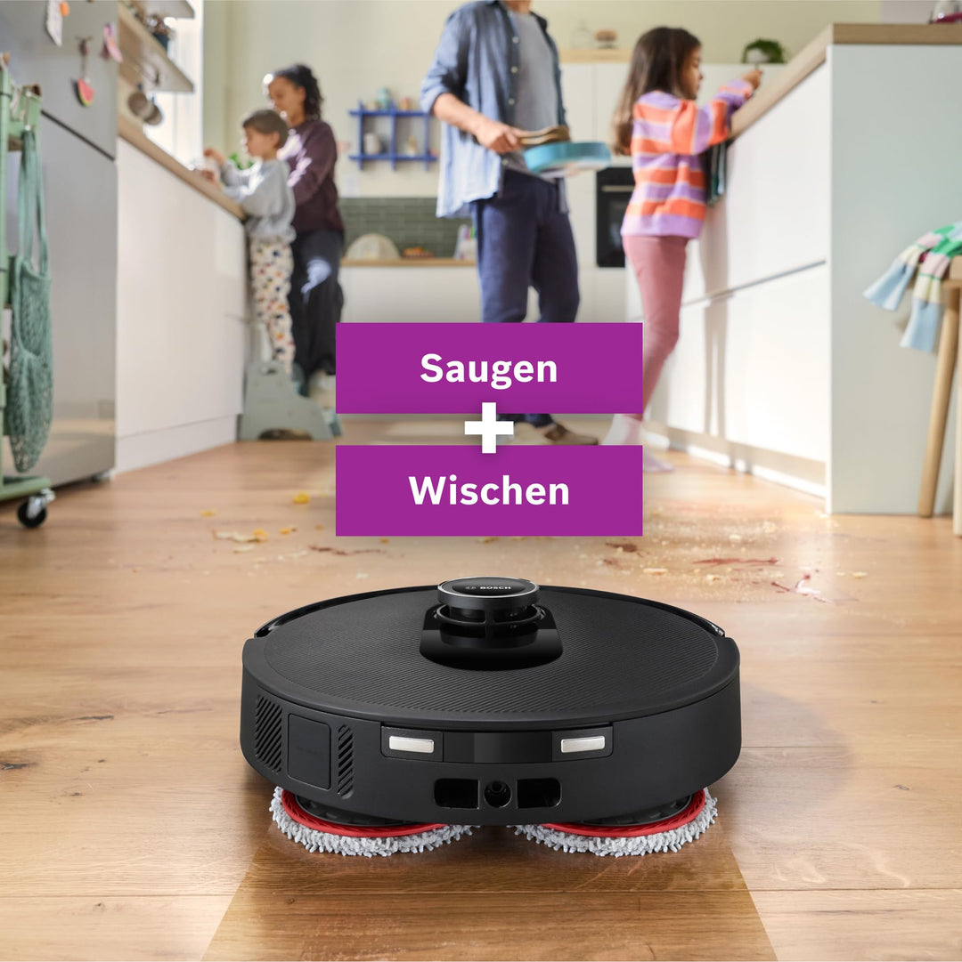 Saug- und Wischroboter 11.000 Pa mit Nass-Trocken-Servicestation - Bild 2