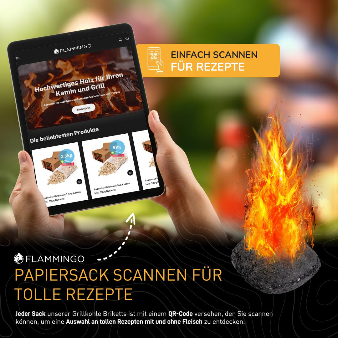 Grillbriketts 27 kg (9x 3 kg) Holzkohle lange Brenndauer - Bild 7
