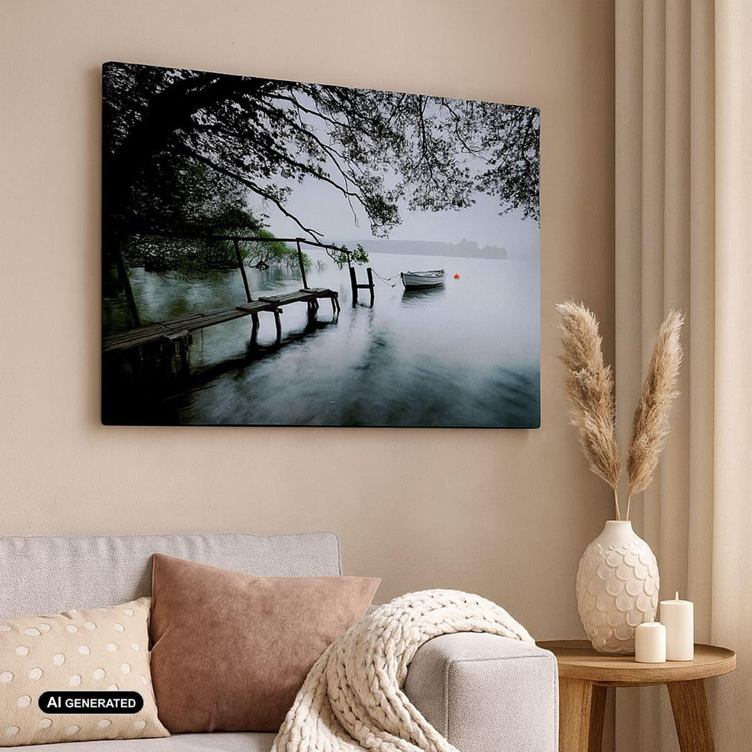 Leinwandbild Maritim Landschaft 70x50 cm aufhängfertig - Bild 3