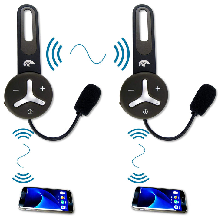 Helm Headset Intercom 2er Set Bluetooth DSP bis 1000m Reichweite - Bild 6