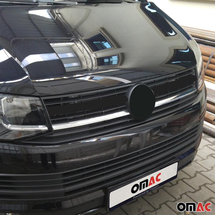 Kühlergrill-Zierleisten VW T6 Transporter Caravelle 2015–2019 Silber Edelstahl - Bild 2