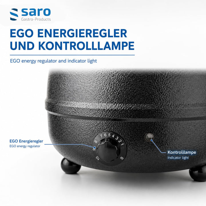 Suppenkessel elektrisch 10 L Edelstahl mit Energieregler Gastro - Bild 6