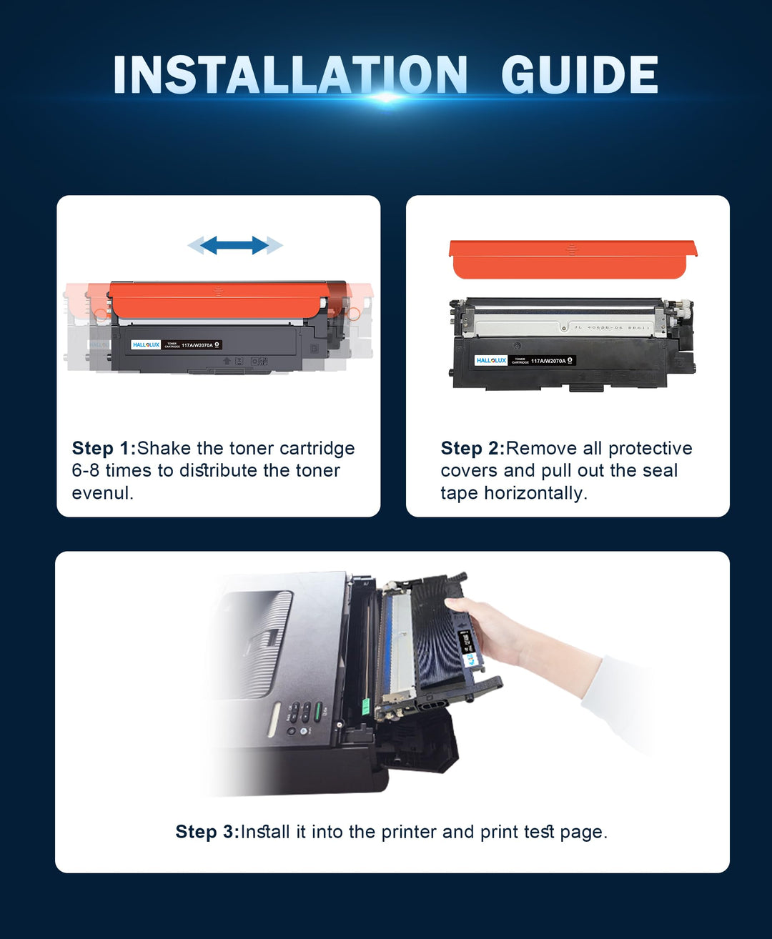 Toner-Set 4-farbig 117A kompatibel für HP Color Laser MFP 150 178 179 - Bild 6