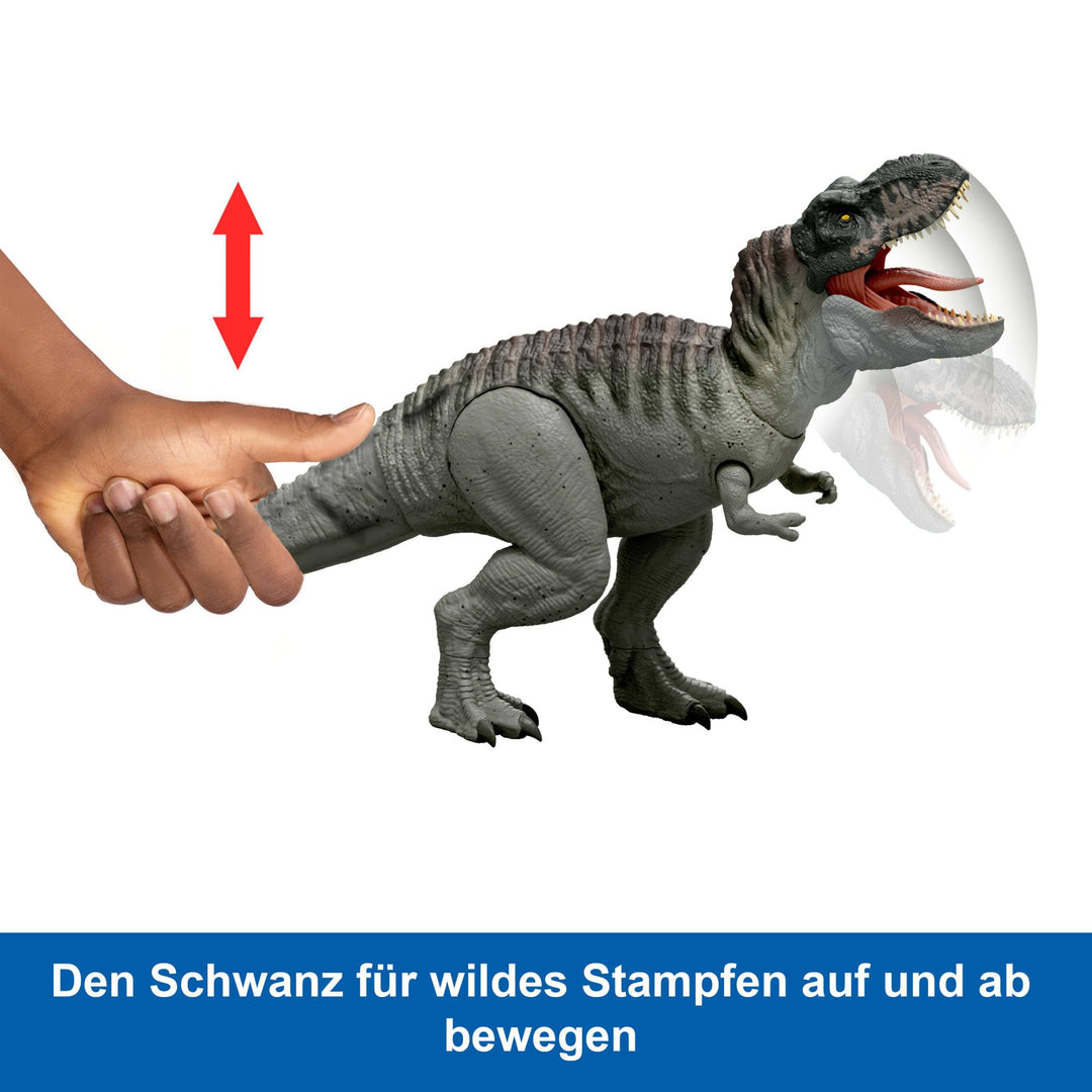 Tyrannosaurus Rex Spielzeugfigur mit Beissattacke Licht Sound 53 cm - Bild 4