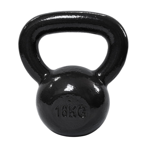 Kugelhantel Gusseisen 16 kg mit strukturiertem Griff
