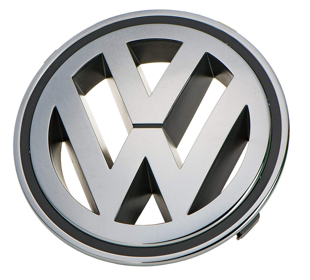 VW Schriftzug Emblem Chrom 150 mm Heckklappe Originalersatzteil