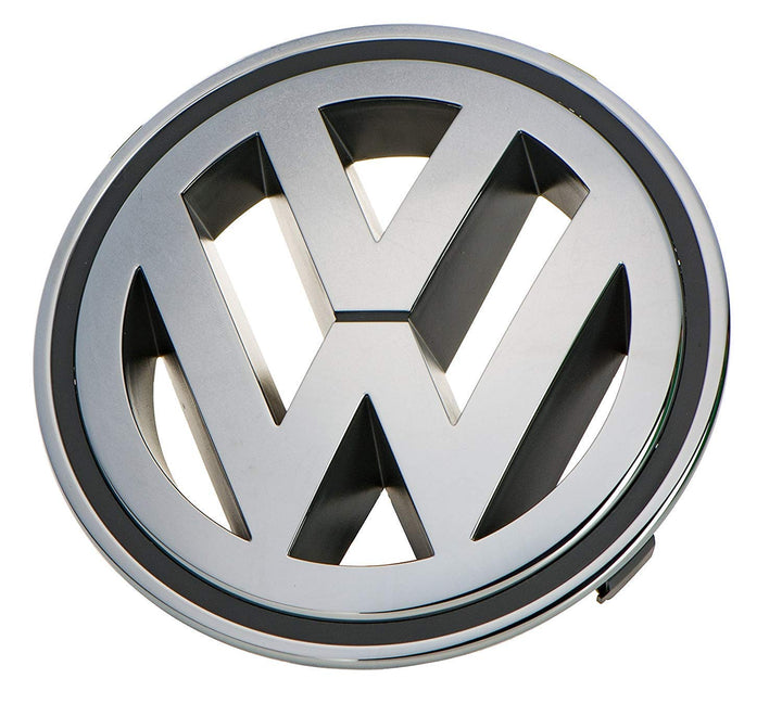 VW Schriftzug Emblem Chrom 150 mm Heckklappe Originalersatzteil