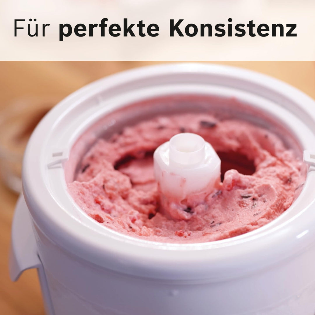 Eisbereiter-Aufsatz 550ml für Küchenmaschine Serie 8 &amp; OptiMUM - Bild 4