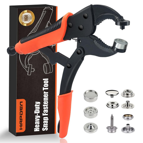 Druckknopf Set mit Zange 40 Stück 15mm für Plane und Segeltuch