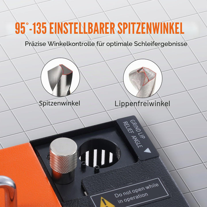 Bohrerschleifgerät 120W CBN-Scheibe für 3–13 mm Bohrer - Bild 3
