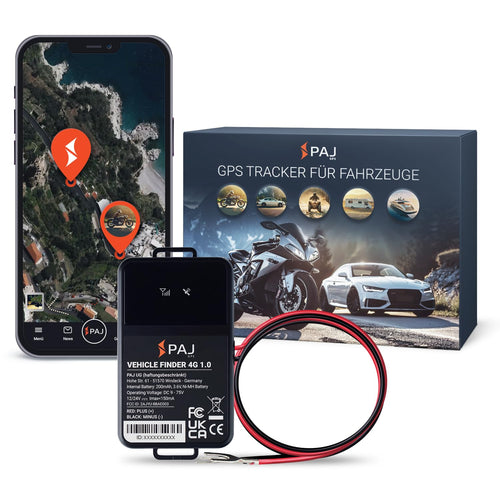 GPS Tracker 4G Fahrzeug Motorrad Auto mit Direktanschluss Batterie