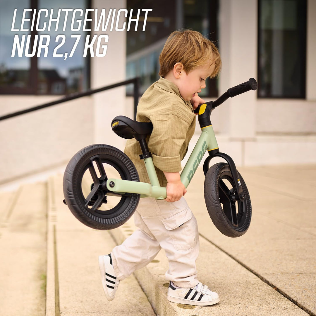 Laufrad 10 Zoll Kinder ab 2 Jahre leicht 2,7 kg Grün - Bild 4