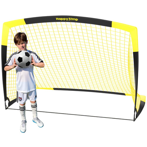 Fussballtor Pop-Up faltbar 213x152x152 cm für Garten und Park