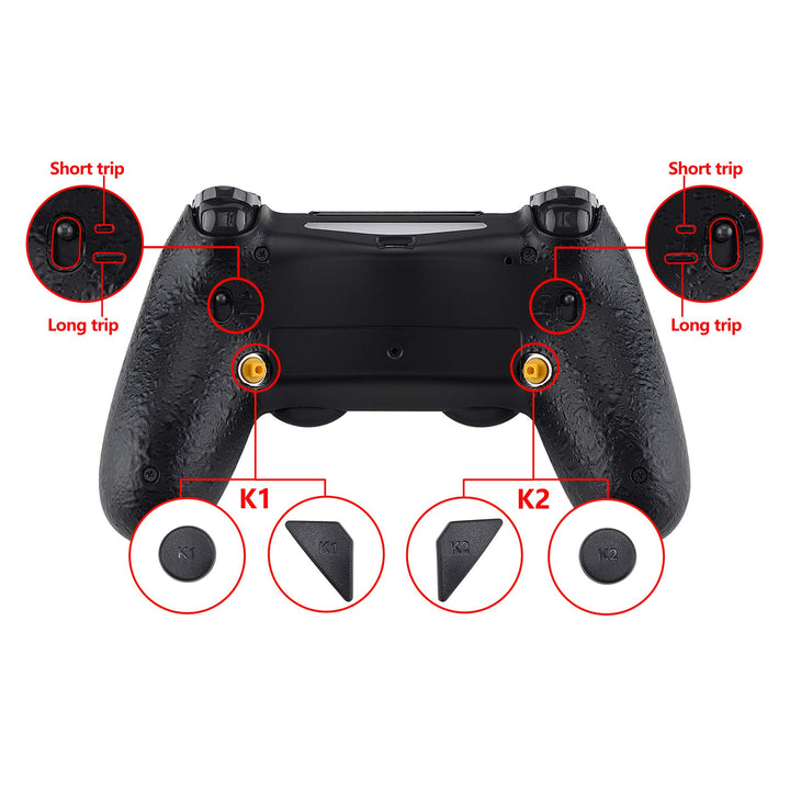 Remap &amp; Trigger-Kit für PS4 Controller JDM-040/050/055 Schwarz - Bild 6