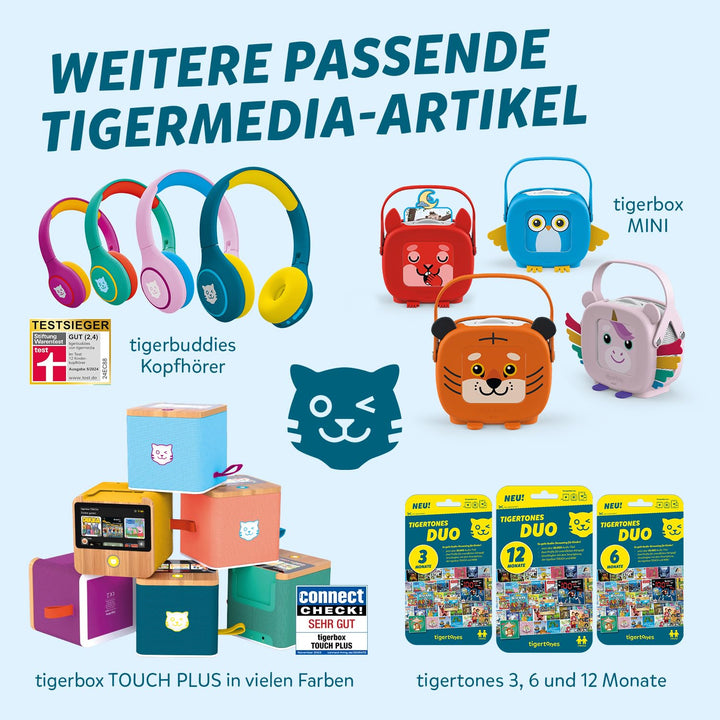 Kinder-Streaming Zugang tigertones Duo 12 Monate 2 Profile - Bild 8