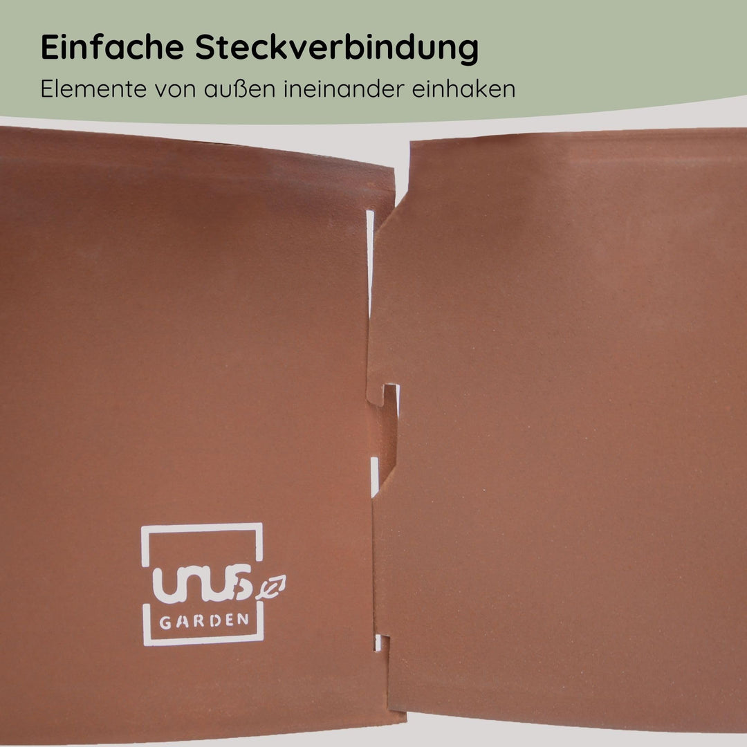 Kräuterspirale Edelrost 3 Ebenen Metall für Garten &amp; Terrasse - Bild 6
