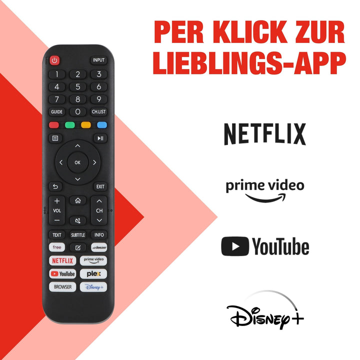 Smart TV 43 Zoll 4K UHD VIDAA mit Dolby Vision &amp; Triple-Tuner - Bild 5